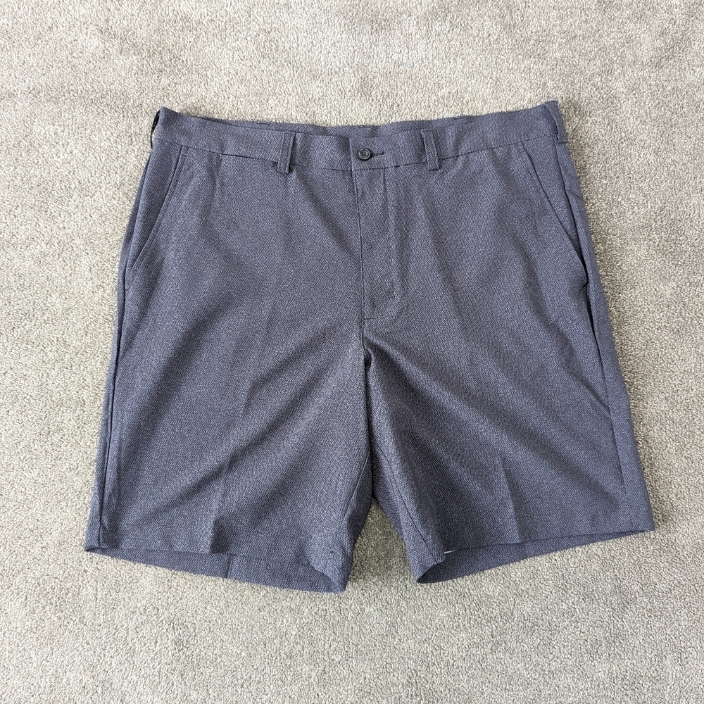 NEW PGA Tour Men's Golf Shorts Size 38 Gray Athletic Shorts